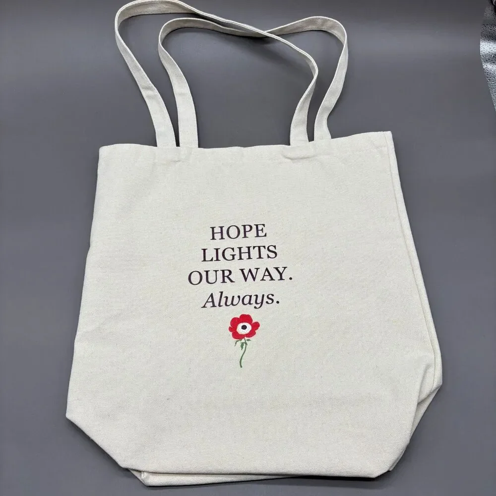 Canvas All Purpose Tote And Matching Keychain Designed In Israel